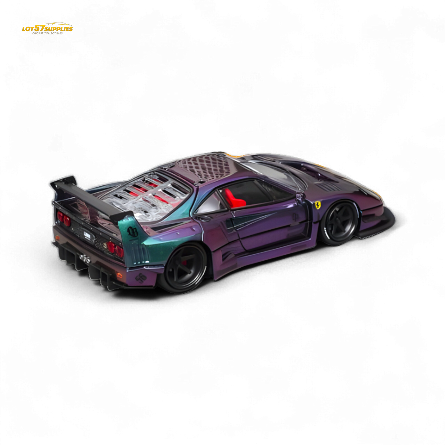 (Pre-Order) Star Model F40 LB-Works Wide-Body - Magic Purple Ordinary 1:64