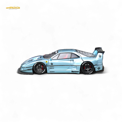 (Pre-Order) Star Model F40 LB-Works WideBody - Ice Blue Ordinary 1:64