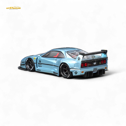 (Pre-Order) Star Model F40 LB-Works WideBody - Ice Blue Ordinary 1:64