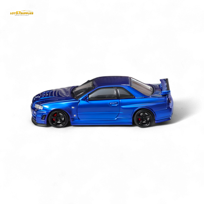 Fuji Skyline R34 GT-R Nismo Z-Tune - Bayside Blue 1:64