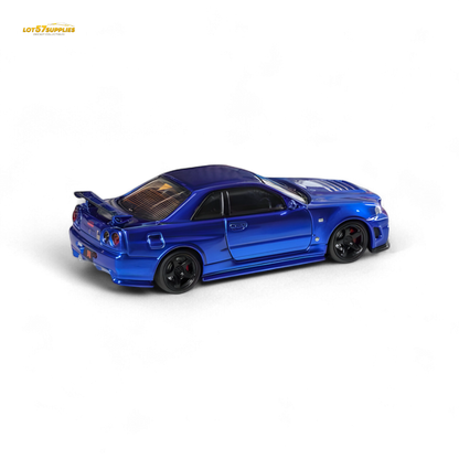 Fuji Skyline R34 GT-R Nismo Z-Tune - Bayside Blue 1:64