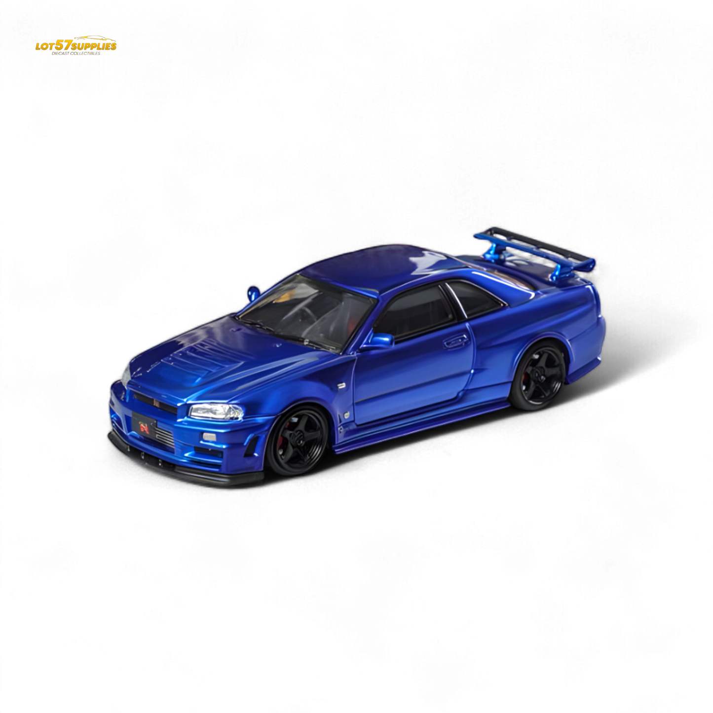 Fuji Skyline R34 GT-R Nismo Z-Tune - Bayside Blue 1:64