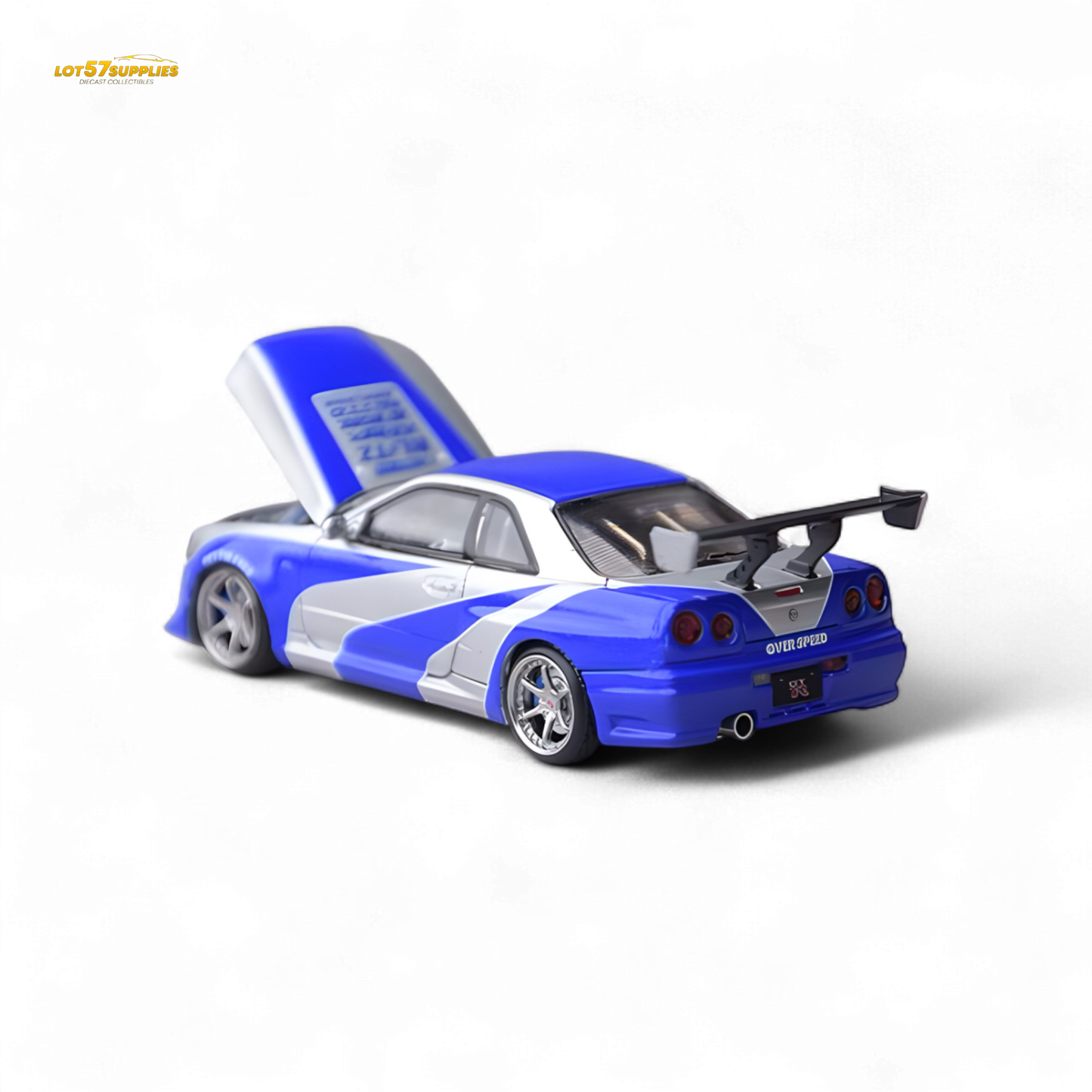 Focal Horizon Skyline GT-R R34 - NFS Silver Blue 1:64