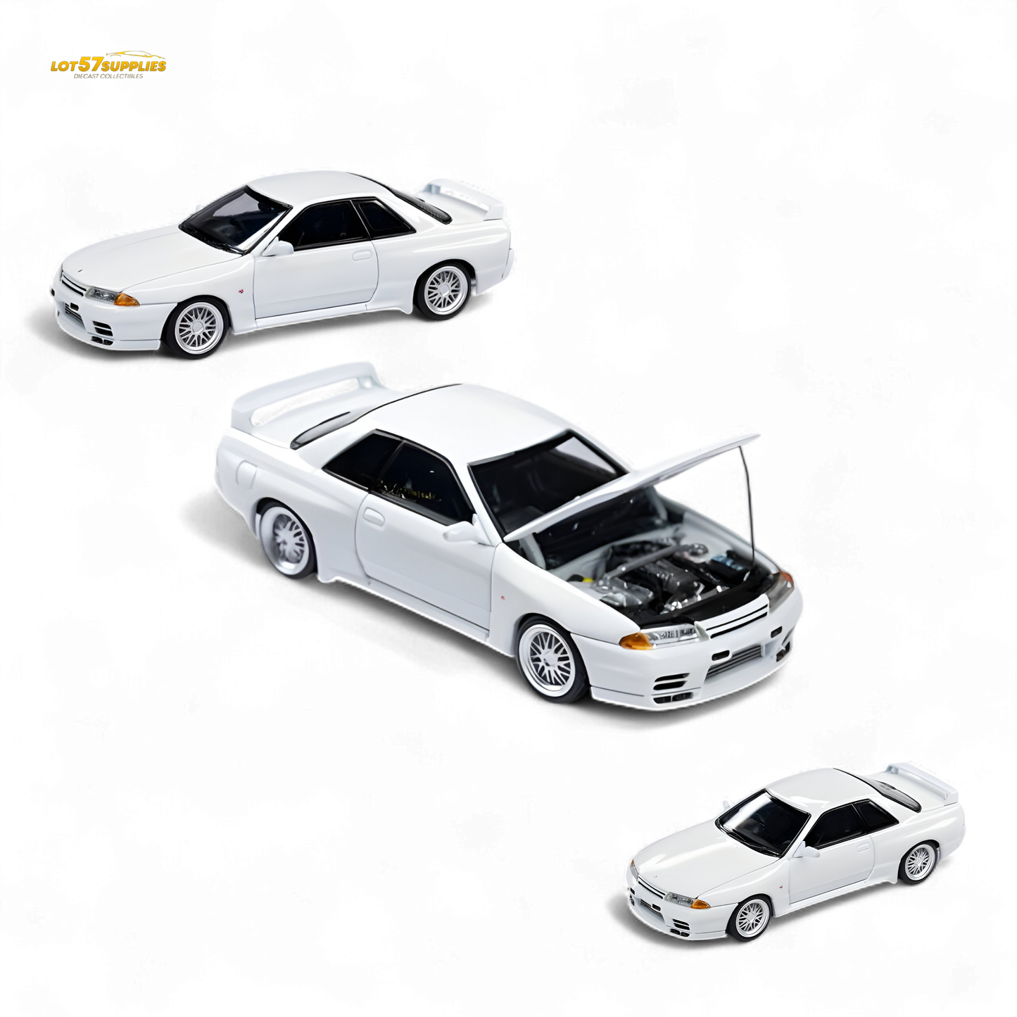 Focal Horizon Nissan Skyline GT-R R32 Nismo S-Tune Version White 1:64