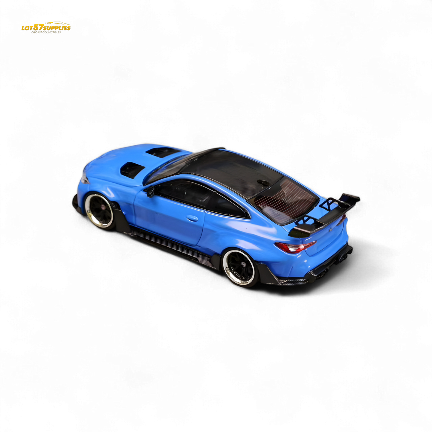 SW BMW G82 M4 Wide-Body Modified - Portimao Blue 1:64