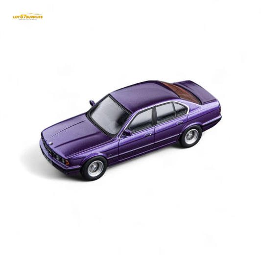 (Pre-Order) DCM BMW E34 5-Series Sedan - Daytona Roland Purple 1:64