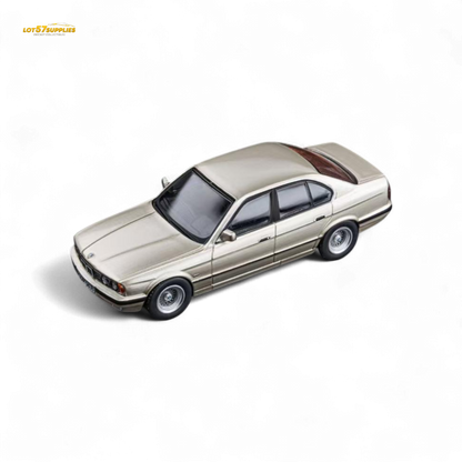(Pre-Order) DCM BMW E34 5-Series Sedan - Cashmere Beagle Gold 1:64