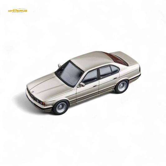 (Pre-Order) DCM BMW E34 5-Series Sedan - Cashmere Beagle Gold 1:64