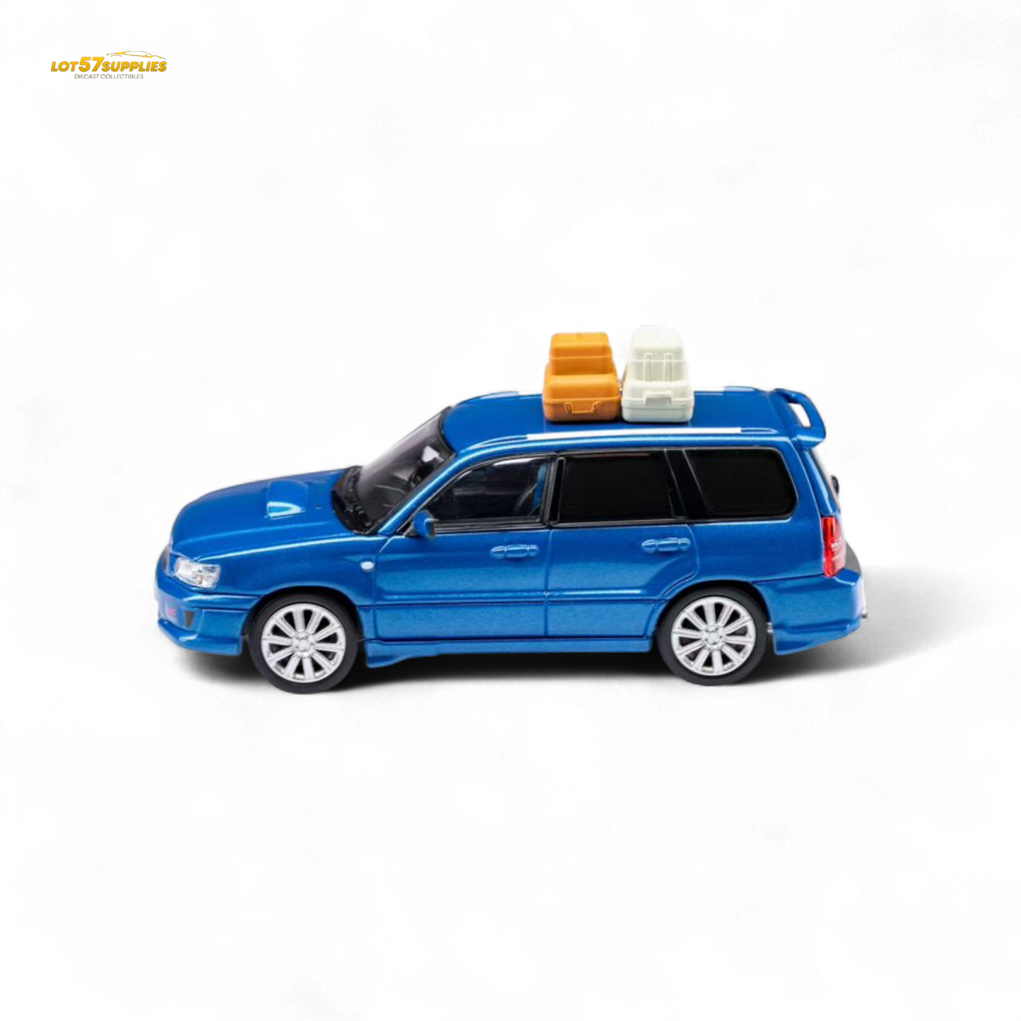 ModelModel Subaru Forester SG9 STI - Rally Blue 1:64