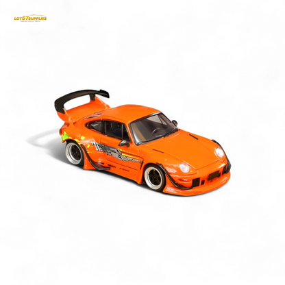 SW RWB Porsche 993 Orange 1:64