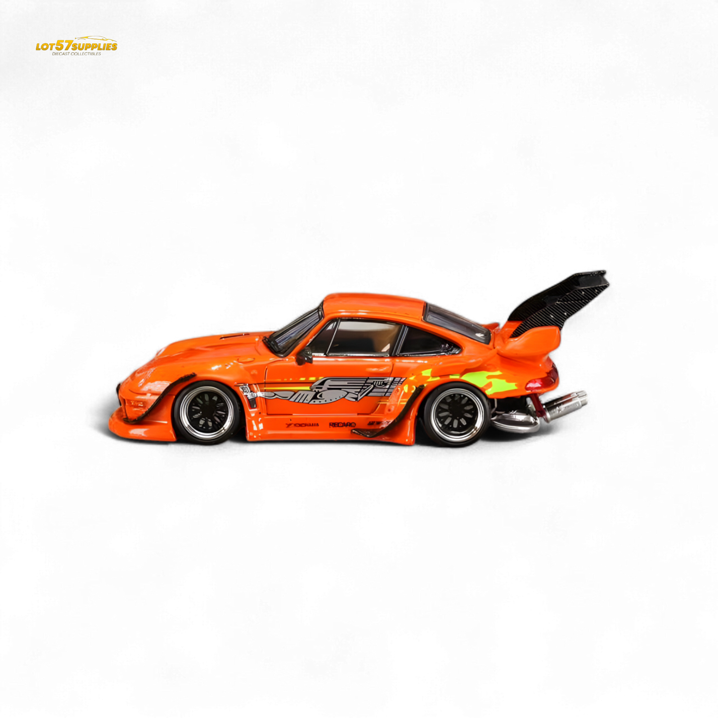 SW RWB 993 Orange Speed and Furious - High Tail - Orange 1:64