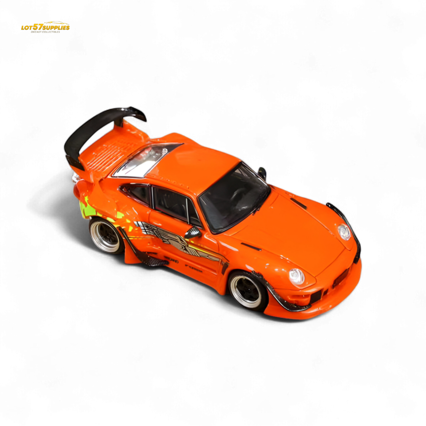 SW RWB 993 Orange Speed and Furious - Low Tail - Orange 1:64