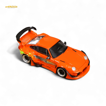 SW RWB Porsche 993 Orange 1:64