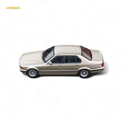 (Pre-Order) DCM BMW E32 7-Series Sedan - Cashmere Beagle Gold 1:64