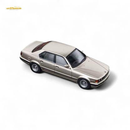 (Pre-Order) DCM BMW E32 7-Series Sedan - Cashmere Beagle Gold 1:64