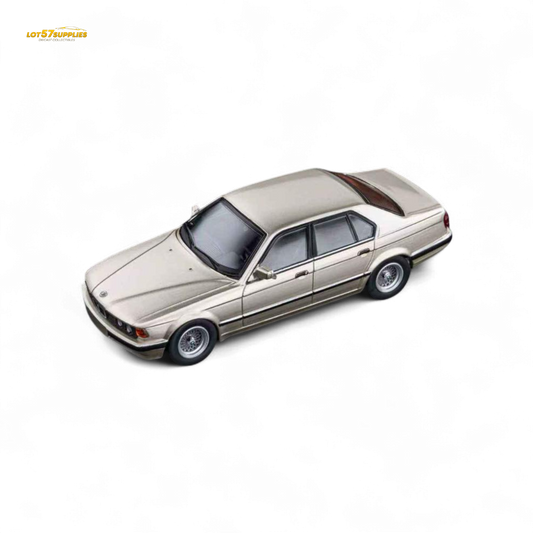 (Pre-Order) DCM BMW E32 7-Series Sedan - Cashmere Beagle Gold 1:64