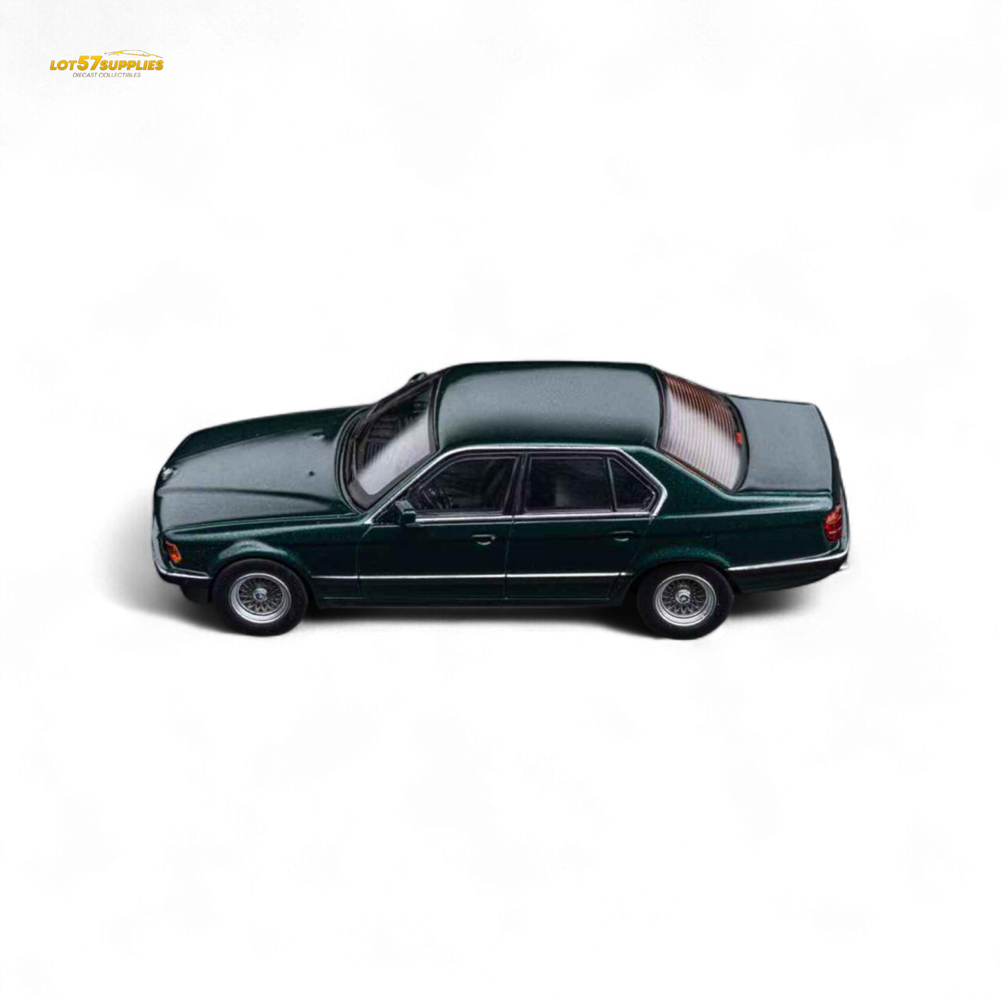 (Pre-Order) DCM BMW E32 7-Series Sedan - Oxford Metallic Green 1:64