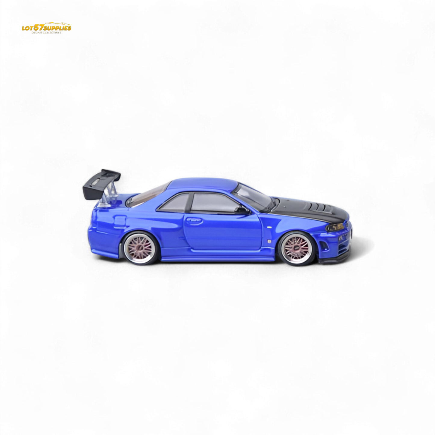 Focal Horizon Skyline GT-R R34 - Bayside Blue 1:64