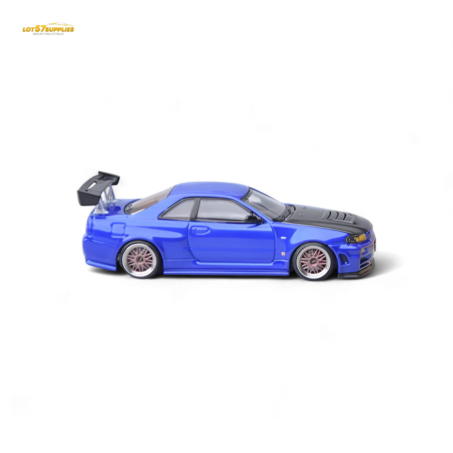 Focal Horizon Skyline GT-R R34 - Bayside Blue 1:64