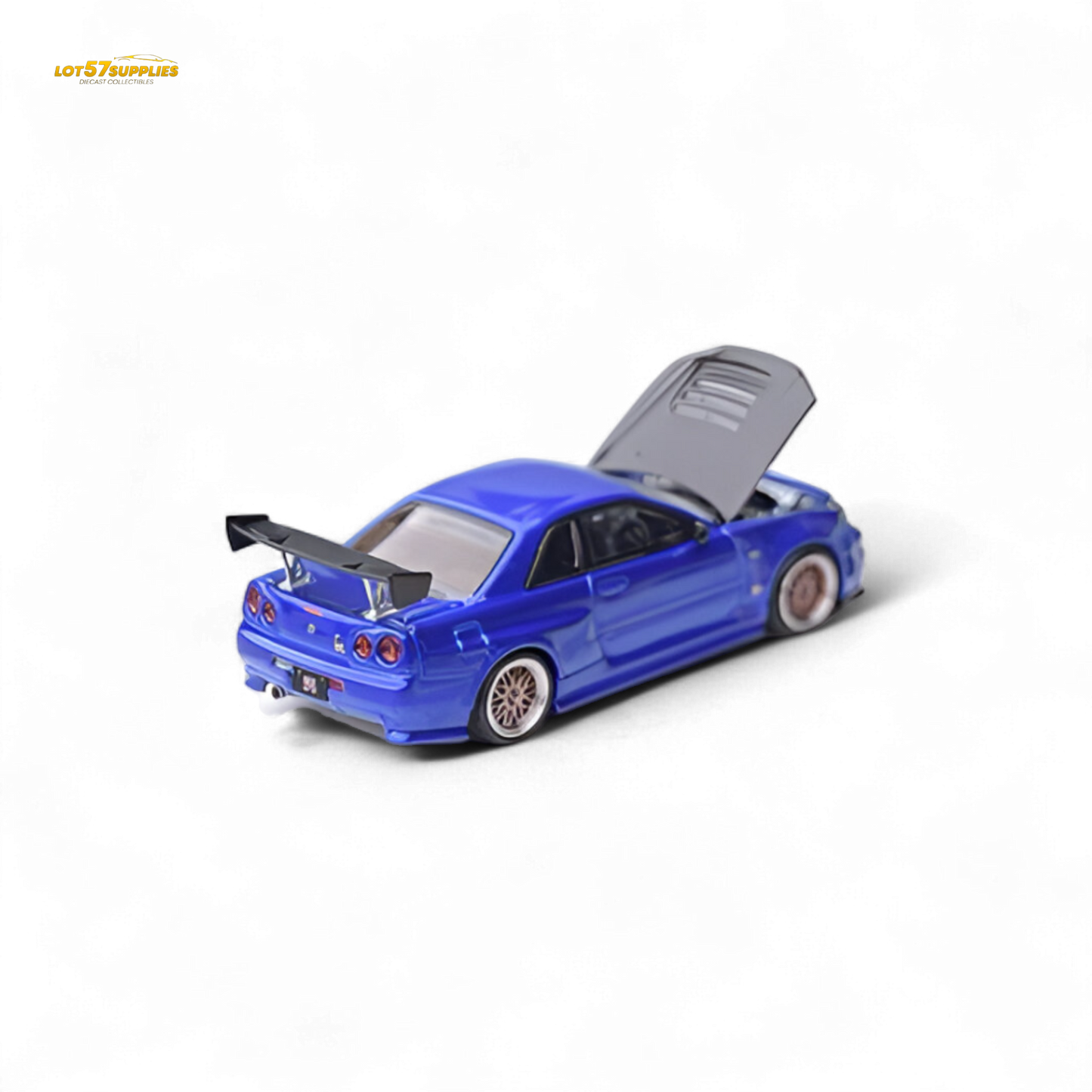 Focal Horizon Skyline GT-R R34 - Bayside Blue 1:64