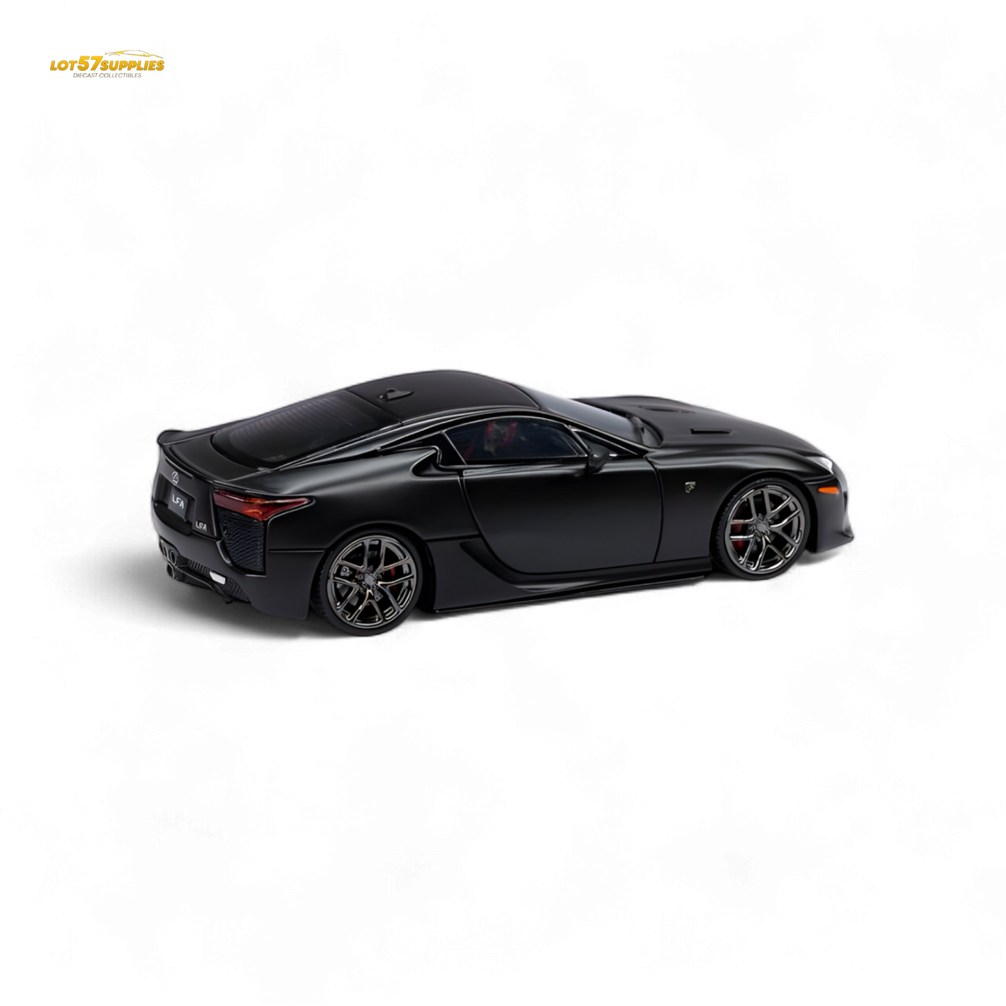 (Pre-Order) Model One Lexus LFA - Matt Black 1:64