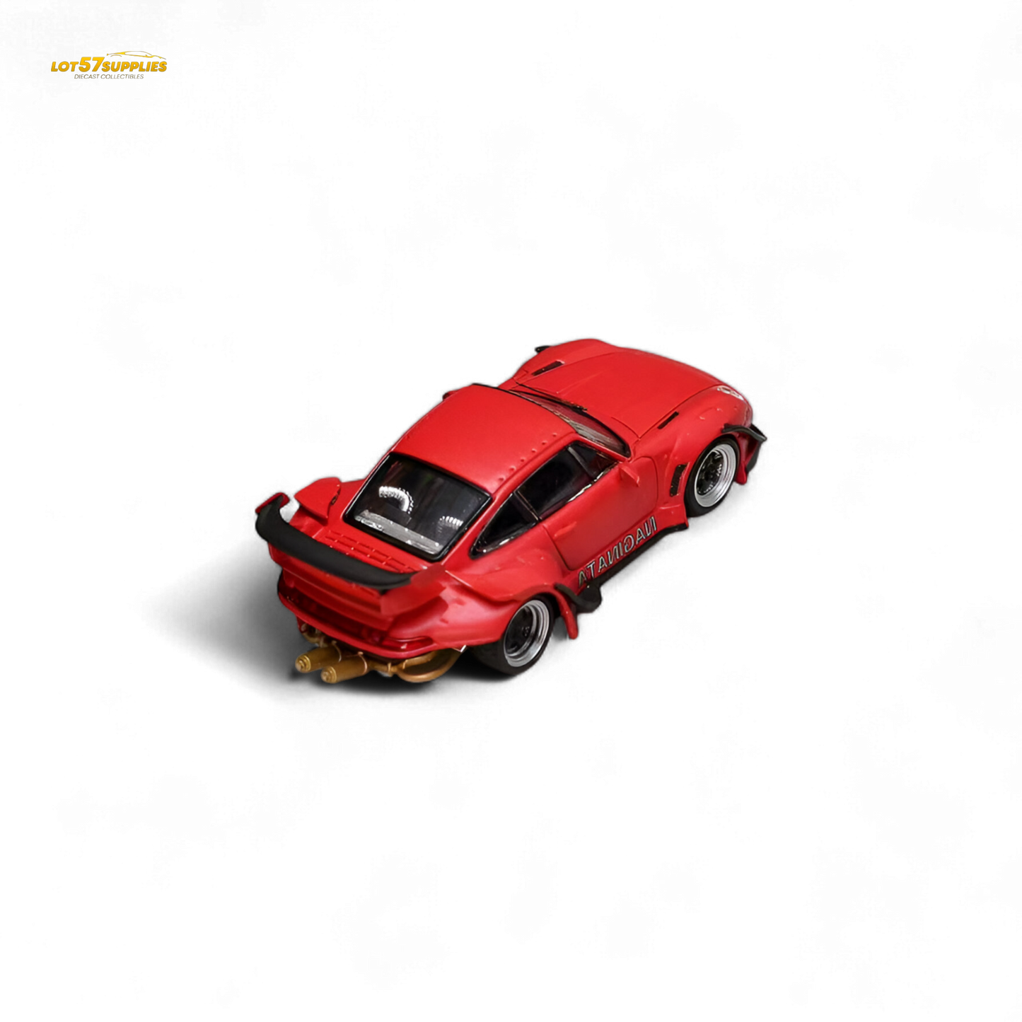 (Pre-Order) Street Weapon RWB 993 Naginata - Red Livery - Low Wing 1:64