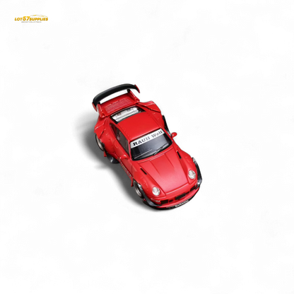 (Pre-Order) Street Weapon RWB 993 Naginata - Red Livery - Low Wing 1:64