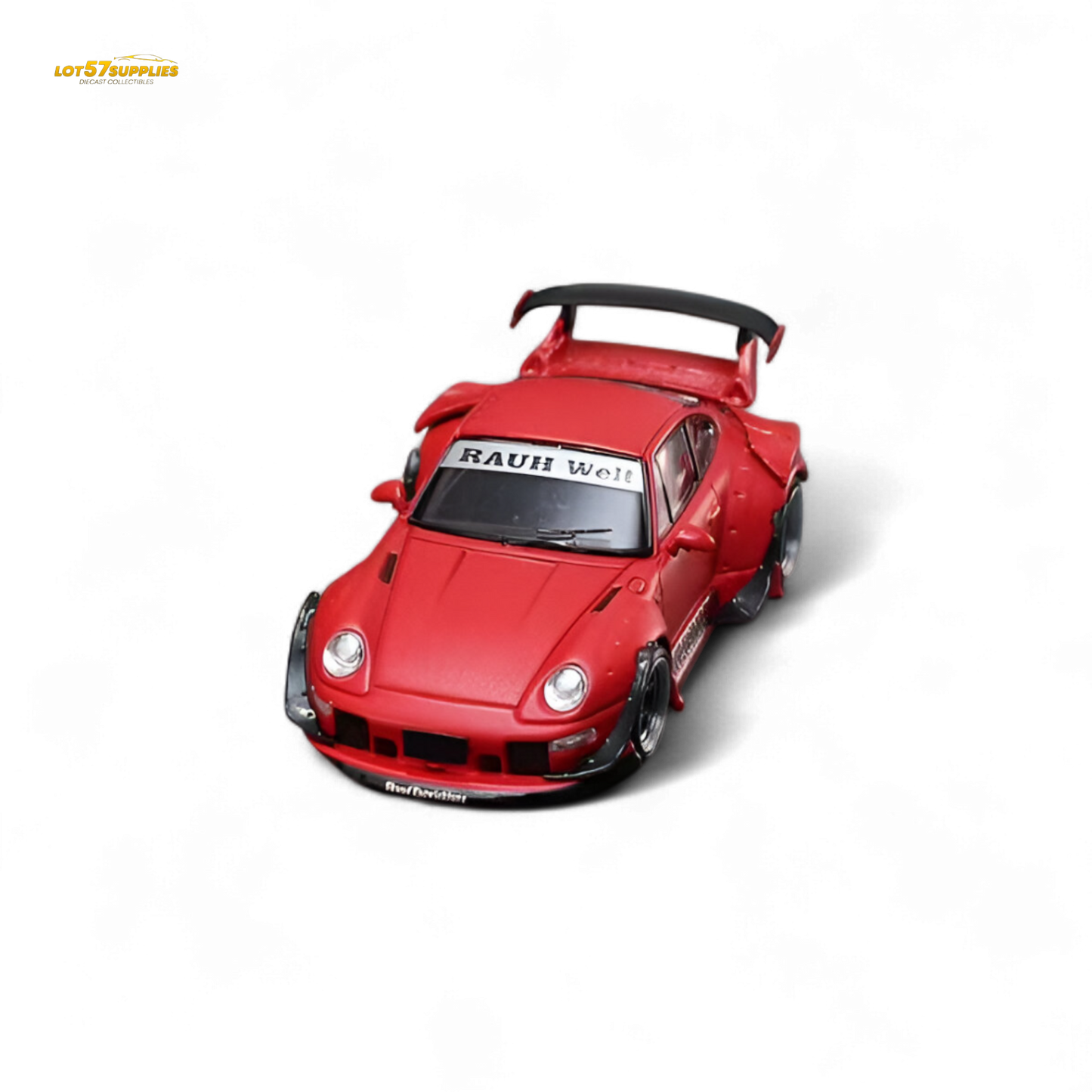 (Pre-Order) Street Weapon RWB 993 Naginata - Red Livery - Low Wing 1:64