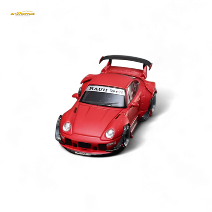 (Pre-Order) Street Weapon RWB 993 Naginata - Red Livery - Low Wing 1:64