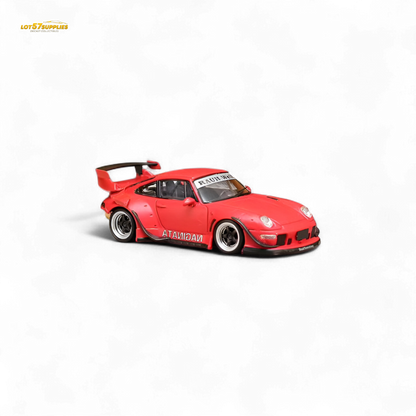 (Pre-Order) Street Weapon RWB 993 Naginata - Red Livery - Low Wing 1:64