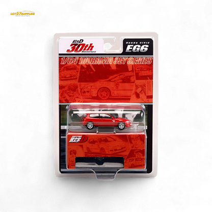 Hobby Japan Honda Civic EG6 Red 1:64