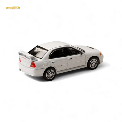 Hobby Japan Mitsubishi Lancer Evolution IV White 1:64