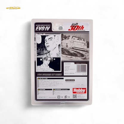 (Pre-Order) Hobby Japan Mitsubishi Lancer RS Evolution IV - White 1:64