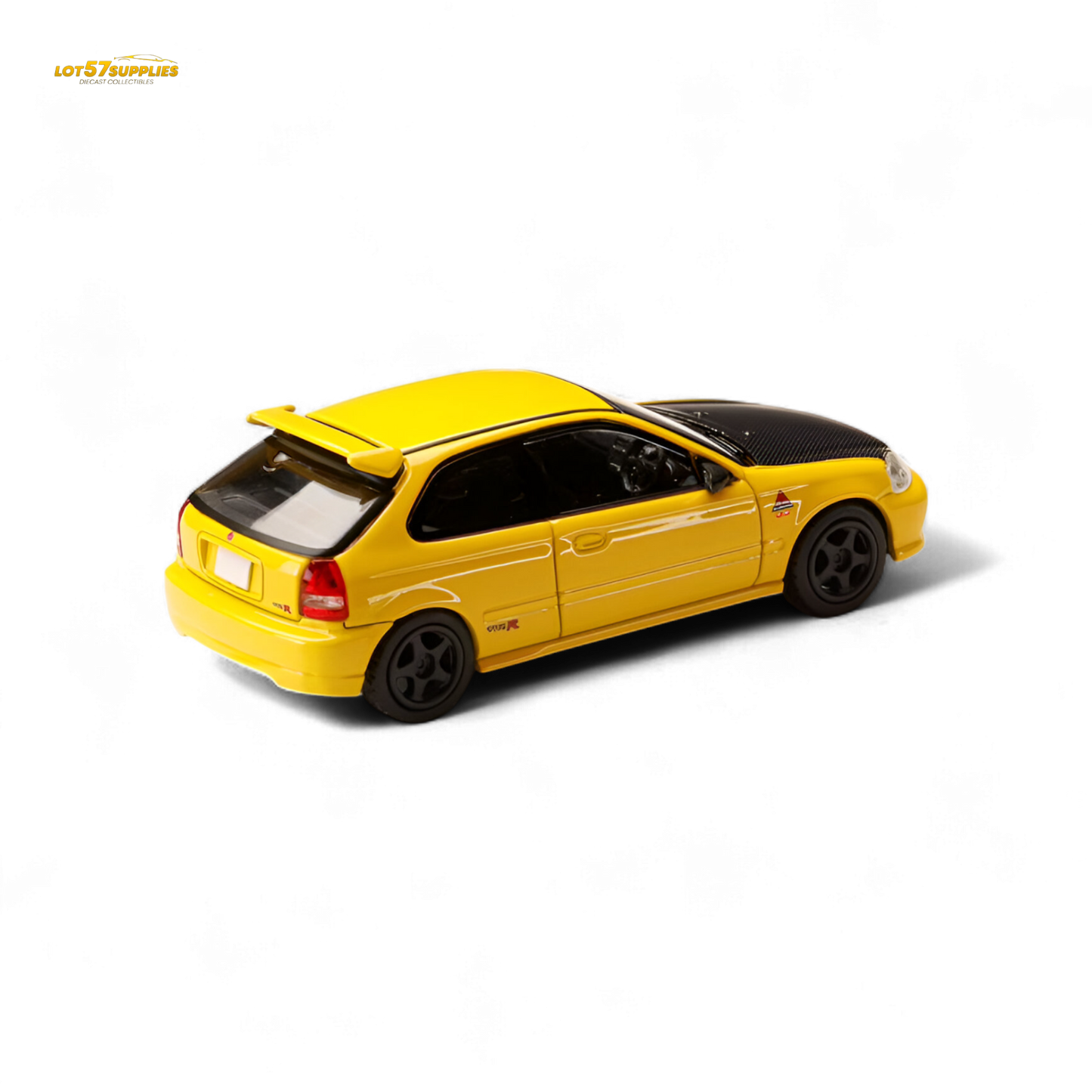 (Pre-Order) Hobby Japan Honda CIVIC (EK9) - Yellow 1:64