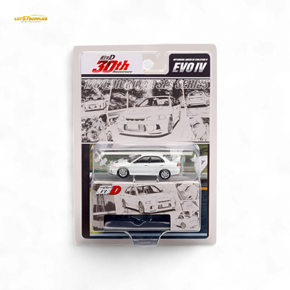Hobby Japan Mitsubishi Lancer Evolution IV White 1:64