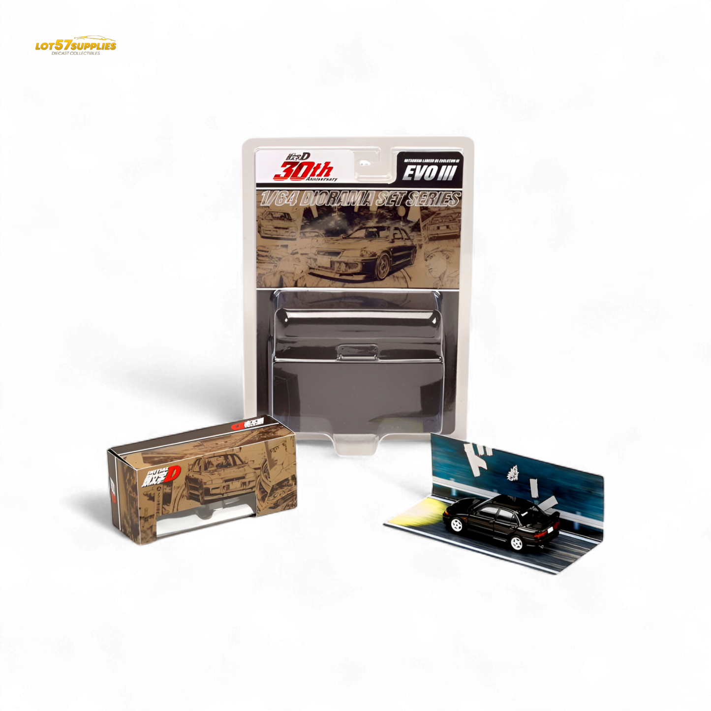 (Pre-Order) Hobby Japan Mitsubishi Lancer RS Evolution III - Black 1:64