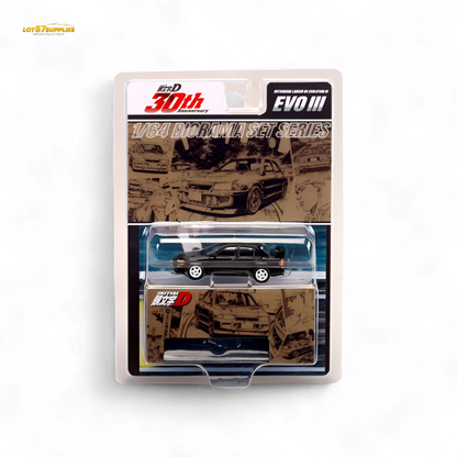 (Pre-Order) Hobby Japan Mitsubishi Lancer RS Evolution III - Black 1:64