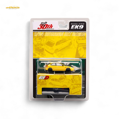 (Pre-Order) Hobby Japan Honda CIVIC (EK9) - Yellow 1:64