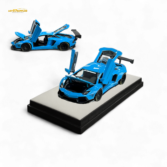 (Pre-Order) Pgm Lamborghini LP700-4 - BB Blue Ordinary Version 1:64