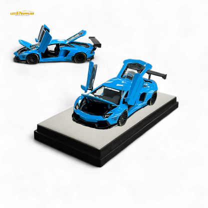 Pgm Lamborghini LP700-4 BB Blue 1:64