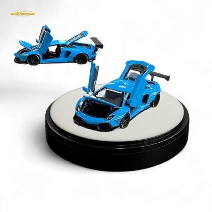 (Pre-Order) Pgm Lamborghini LP700-4 - BB Blue Luxury Version 1:64