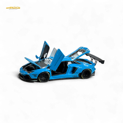 (Pre-Order) Pgm Lamborghini LP700-4 - BB Blue Ordinary Version 1:64