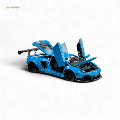(Pre-Order) Pgm Lamborghini LP700-4 - BB Blue Ordinary Version 1:64