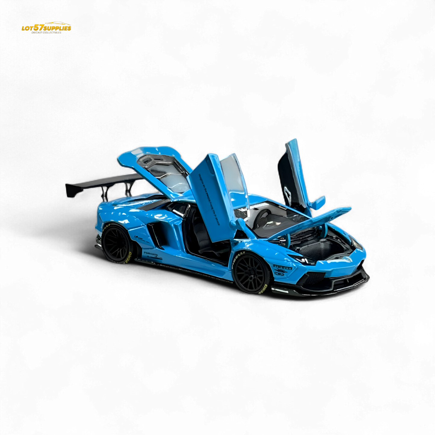 (Pre-Order) Pgm Lamborghini LP700-4 - BB Blue Luxury Version 1:64