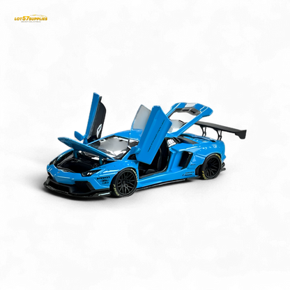 (Pre-Order) Pgm Lamborghini LP700-4 - BB Blue Ordinary Version 1:64