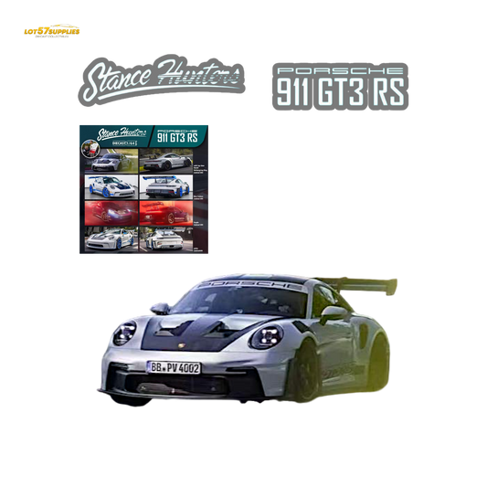 (Pre-Order) Stance Hunters Porsche 911 GT3 RS - Nürburgring Livery 1:64