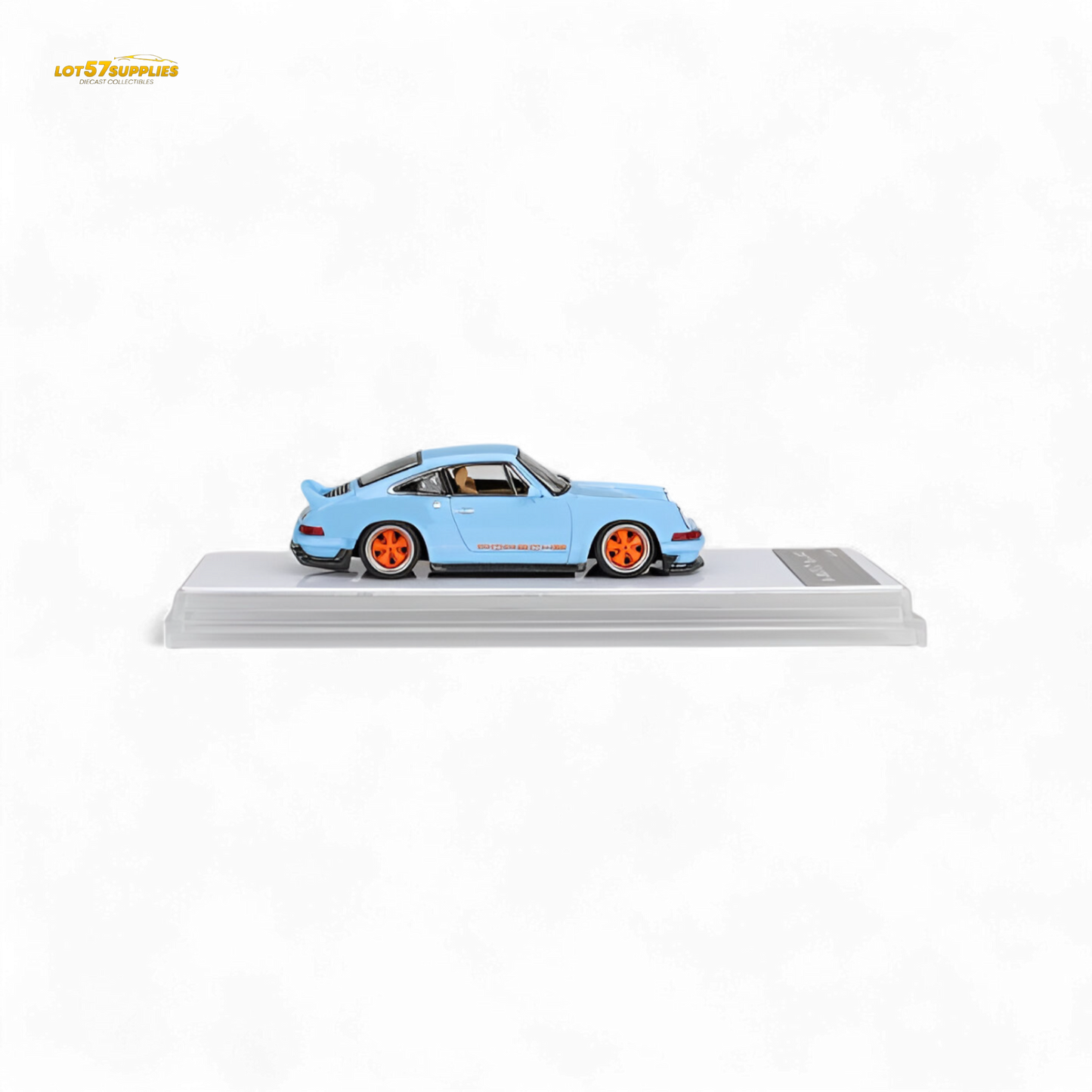 (Pre-Order) Zincit Model Porsche 911 Singer DLS - Gulf Blue 1:64