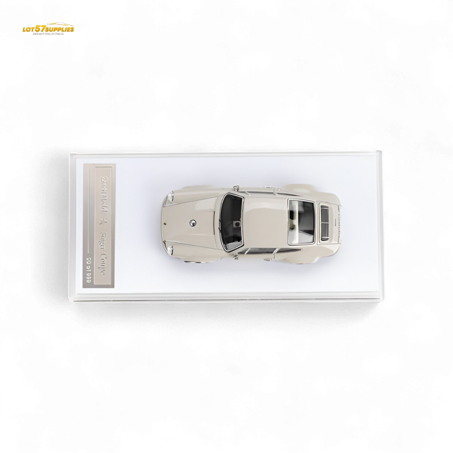 Zincit Model Singer Coupe Creamy Apricot 1:64