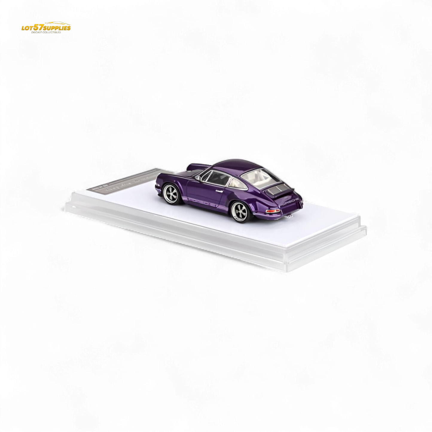 (Pre-Order) Zincit Model Porsche 911 Singer Coupe - Metallic Purple 1:64