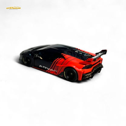 Flame Lamborghini Huracan GT LP610 ADVAN 1:64
